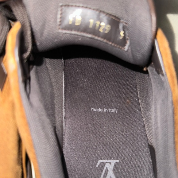 Classic Louis Vuitton, Plain, Logo, Monogram, Street Style, Unisex, Blended Fabr - Picture 5 of 6